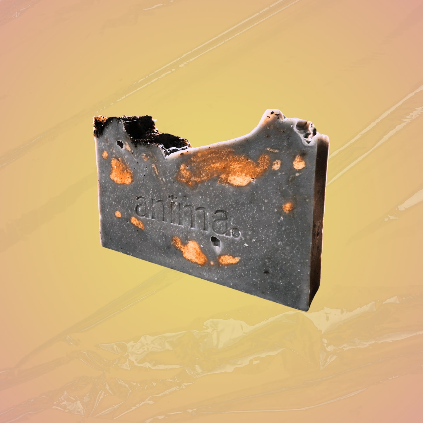 anima tumerash bar {charcoal + tumeric}