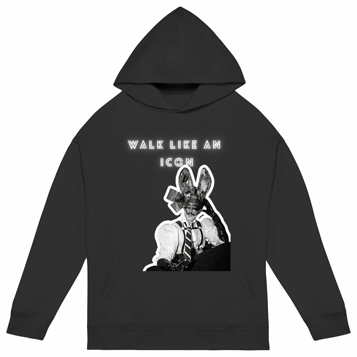 WLAI hoodie - front_black
